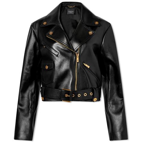 versace biker jacket